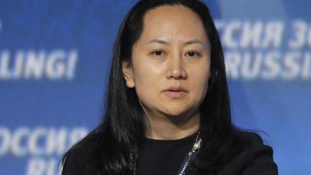 Meng Wanzhou, directora financiera de Huawei, mientras participa en el foro de inversión VTB Capital's Rusia Calling en Moscú