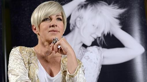 Ana Torroja durante la presentación de su disco 'Conexión'.