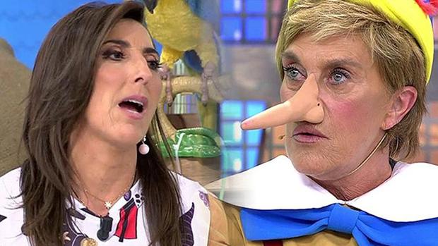 Paz Padilla y Chelo García-Cortés, durante el polémico programa