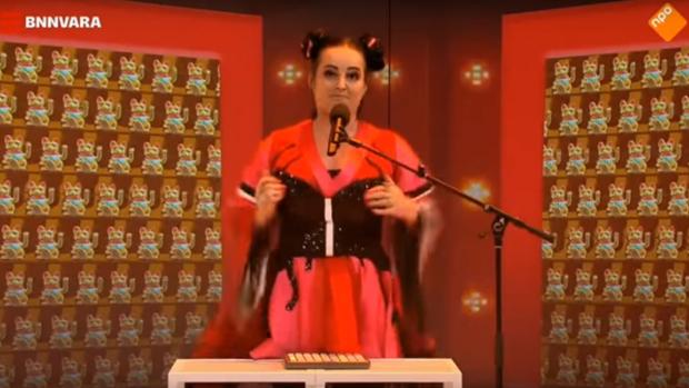 La BNNVARA holandesa parodia «Toy», la canción con la que Israel ganó Eurovisión