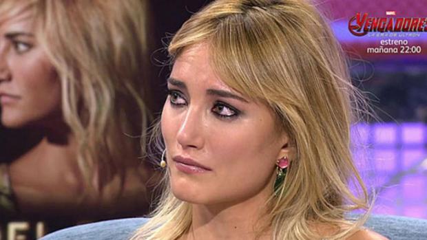 Alba Carrillo, durante una de sus visitas a «Sábado Deluxe»