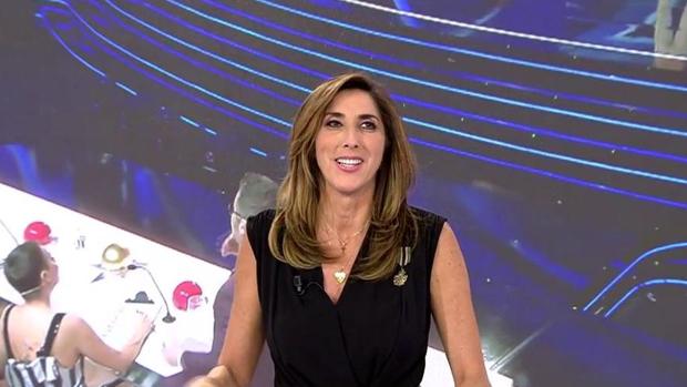 Paz Padilla, en «Sálvame», haciendo público su nuevo papel en «Got Talent España»