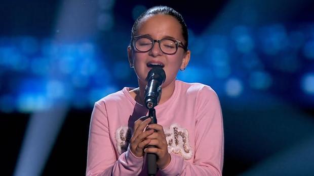 Paloma, en «La Voz Kids»