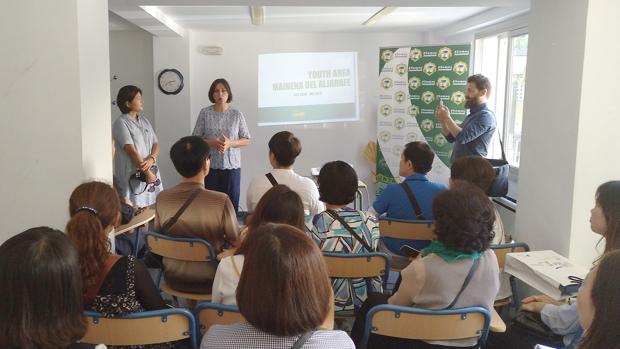 Visita de la delegación surcoreana en Mairena del Aljarafe