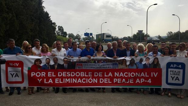 Los populares han celebrado un acto reivindicativo en Jerez.
