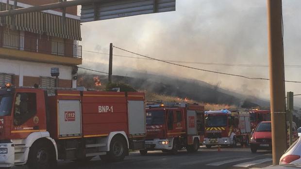 Este incendio se produce apenas una semana después de otro ocurrido en la misma zona