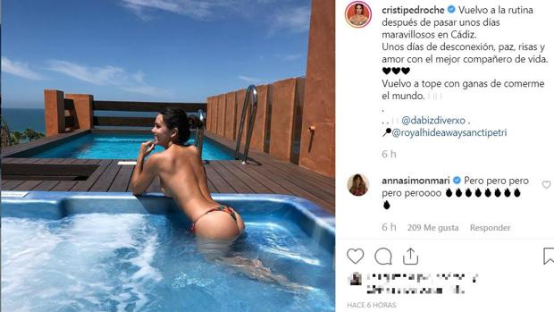 Cristina Pedroche, en Cádiz.