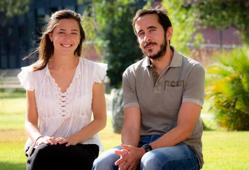 Paula Hidalgo y David Gallego.