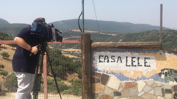 Casa Lele, donde este domingo fue encontrado enterrado el cadáver de la mujer británica.
