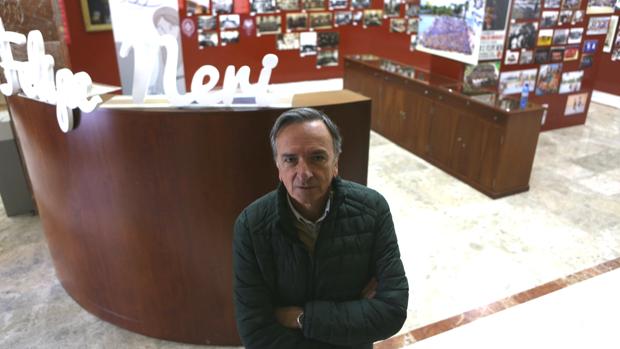 Ignacio Membrillera, director del colegio San Felipe Neri, recuerda a Luis Castro.