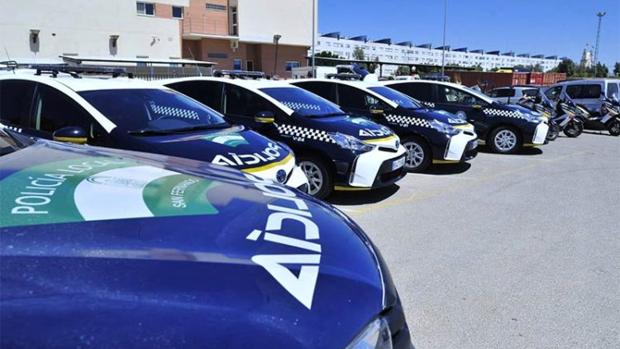 Nueva flota de vehículos adquiridos recientemente.