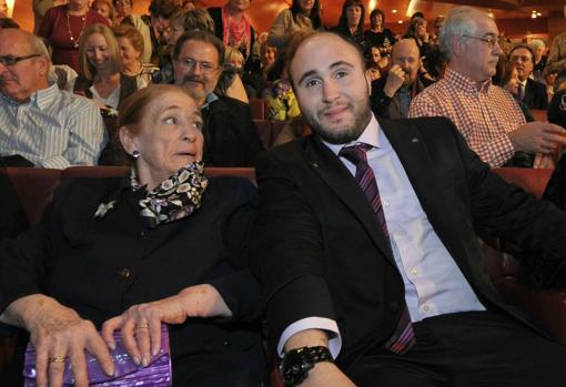 Doña Ana y su nieto Kiko Pantoja