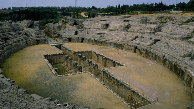 El anfiteatro de Itálica como nunca lo habías visto, y además gratis