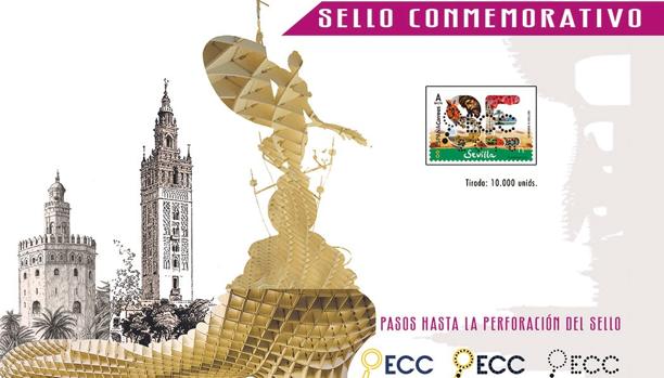 Unio de los sellos que podrán verse en la exposición