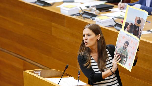 La portavoz de Educación del PP en las Cortes valencianas, Beatriz Gascó