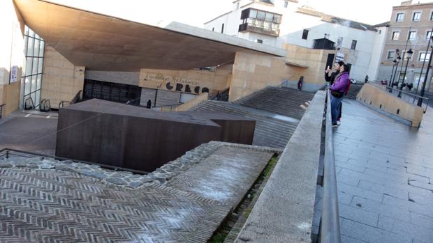 Heladas en Toledo a primeras horas de la mañana